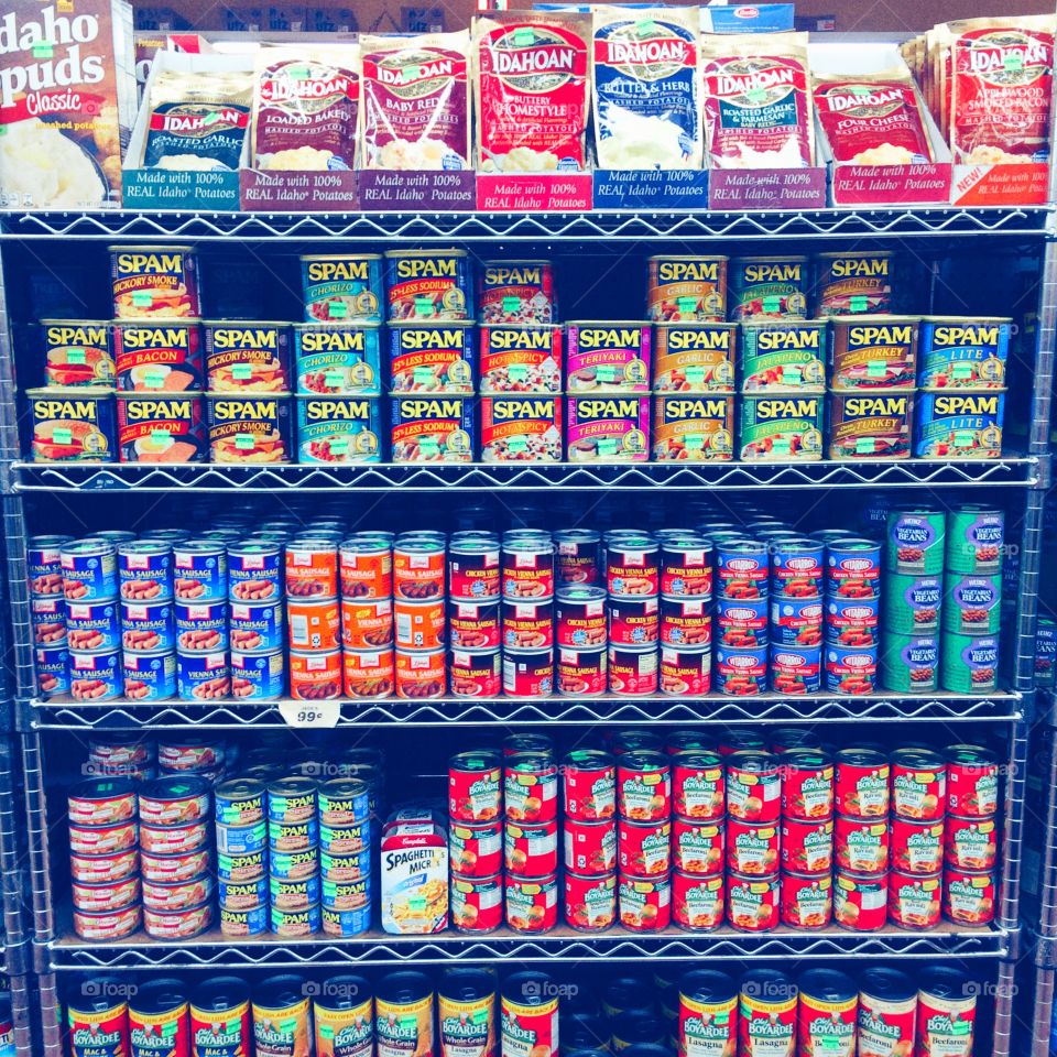 Stock, Market, Shelf, Supermarket, Sale