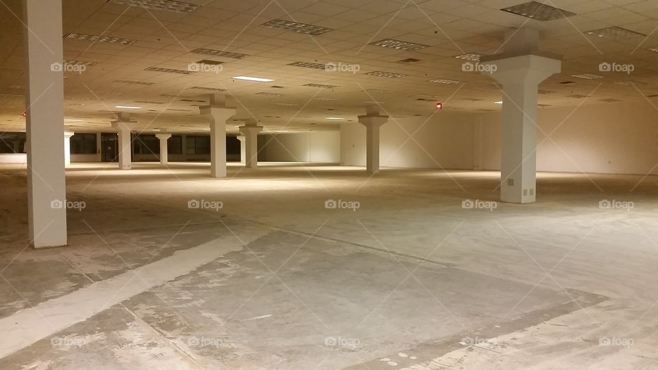 Empty commercial property