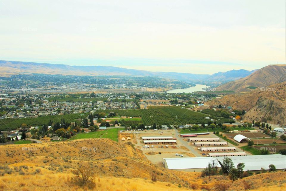 Panoramic View of Wenatchee