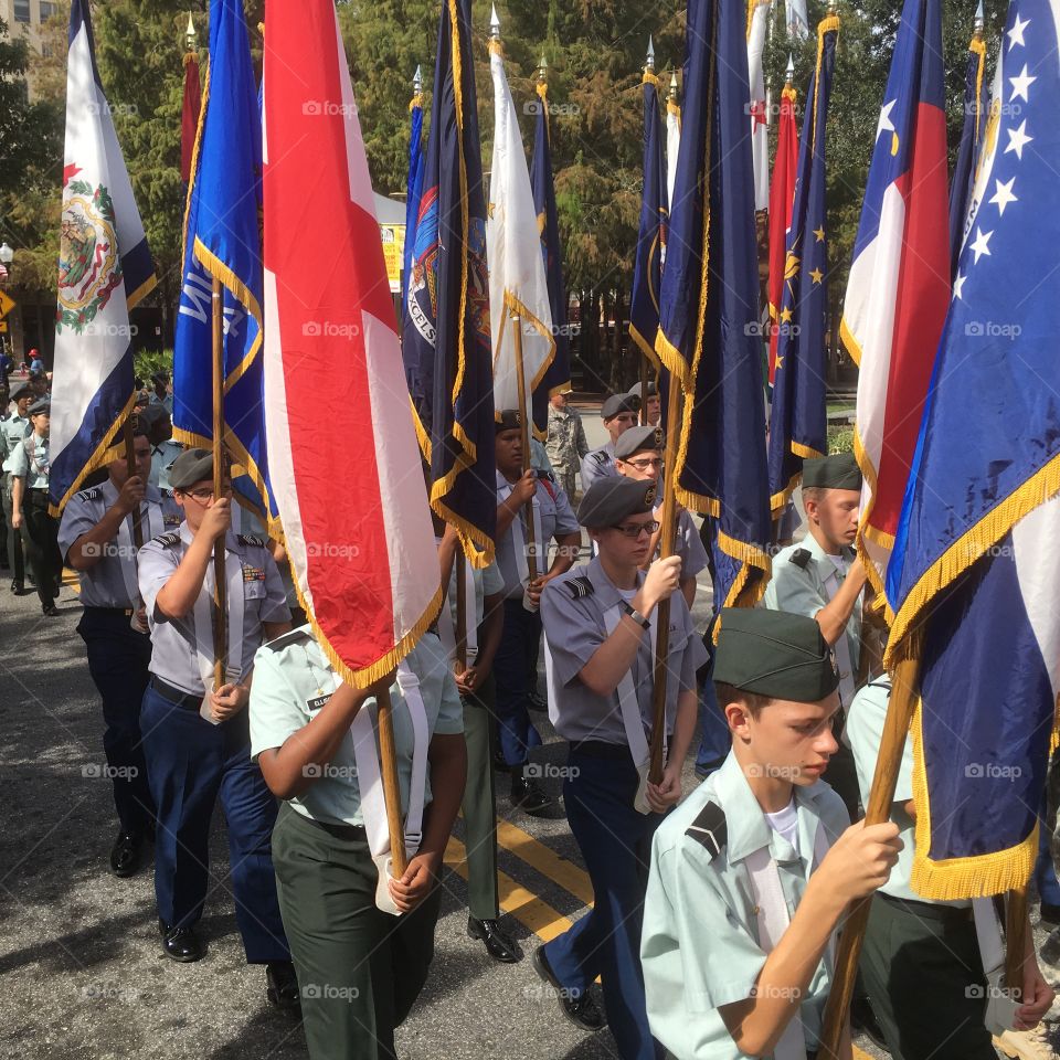 People, Flag, Military, Ceremony, War
