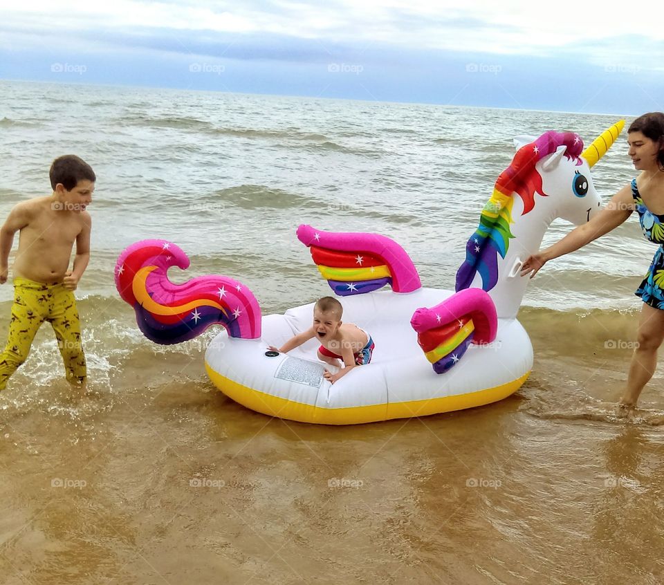 Unicorn Beach Day