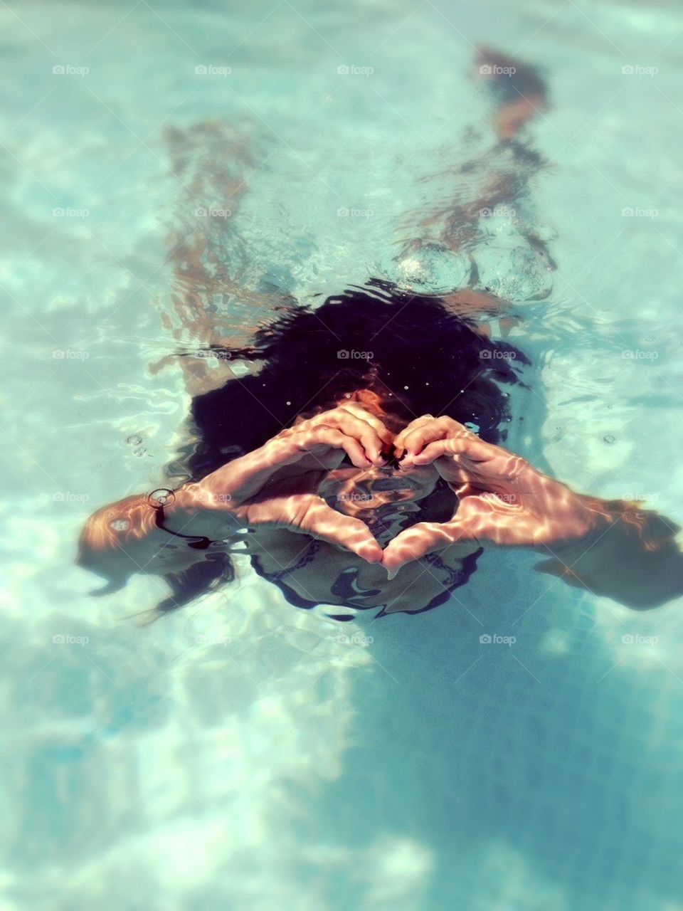 Swimming heart