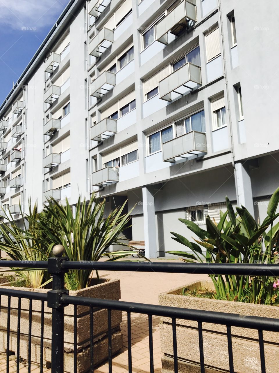 Laundry rack-buildings 