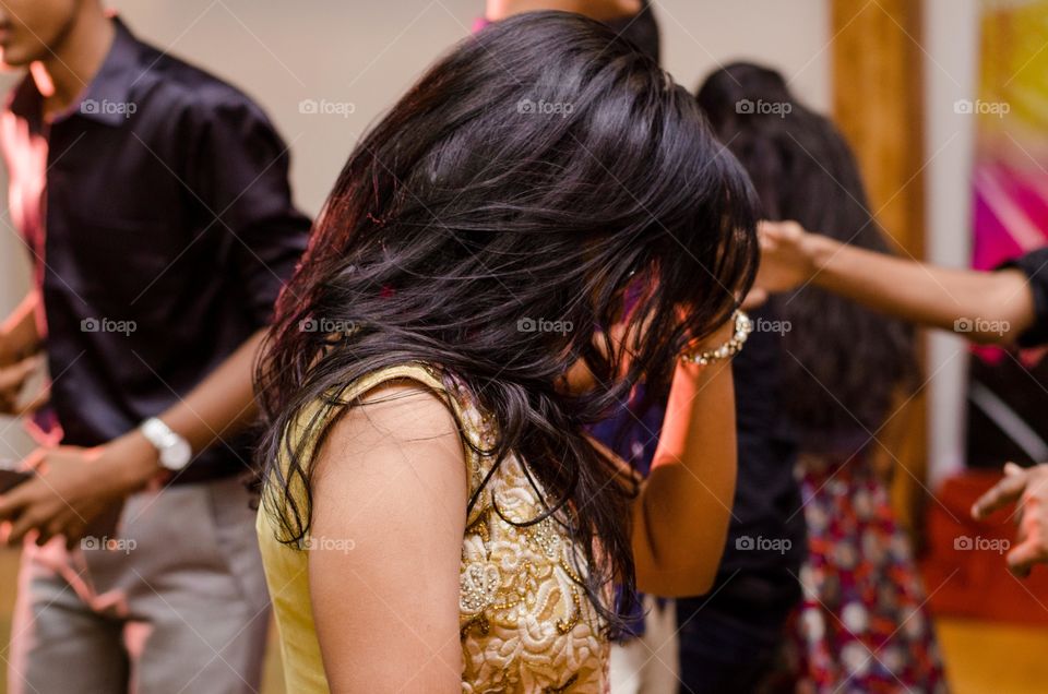 indian girl at wedding