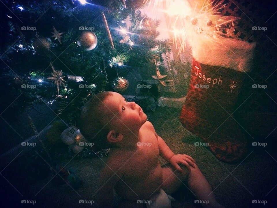 Christmas baby