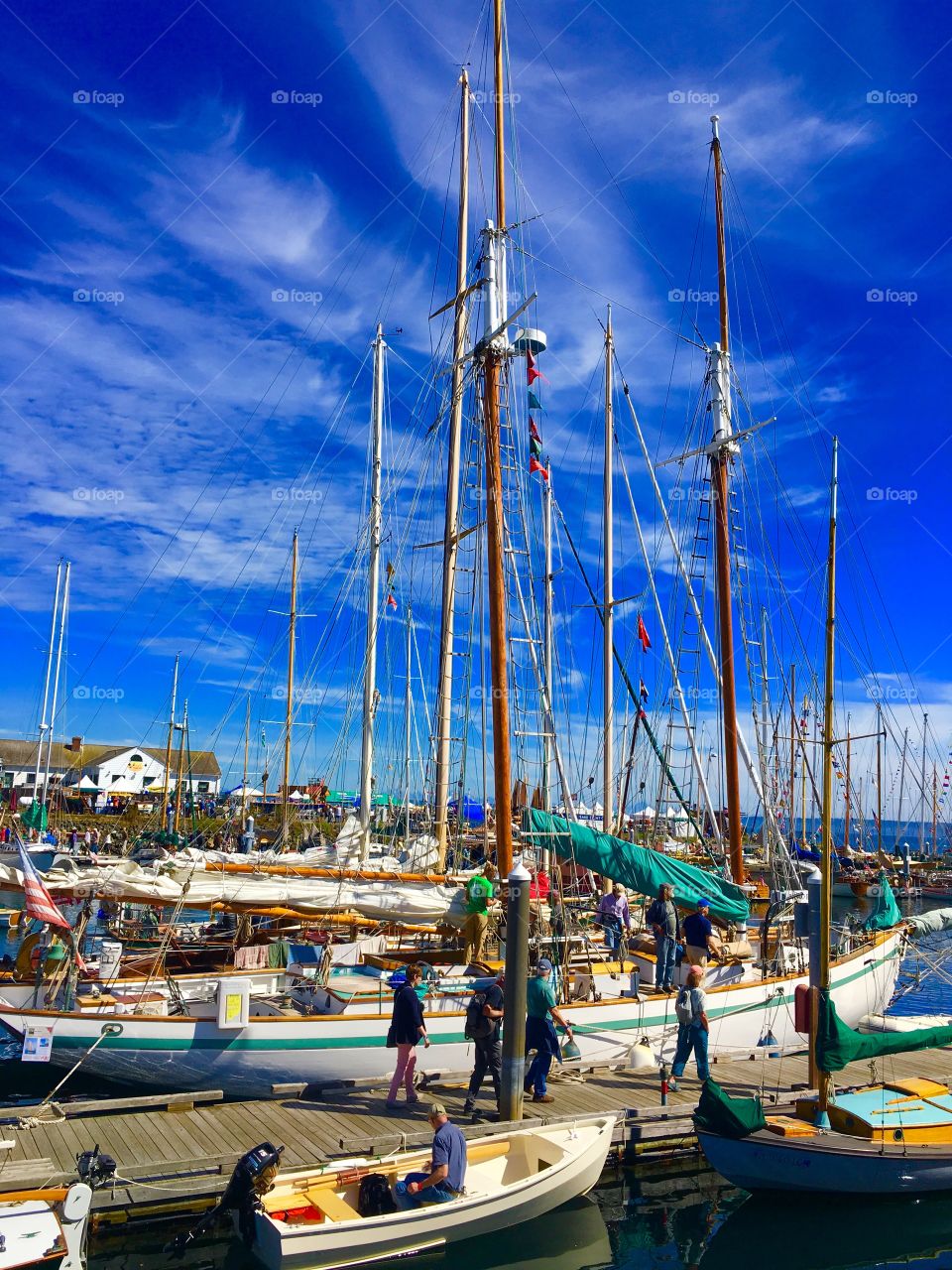 Wooden Sail Boats