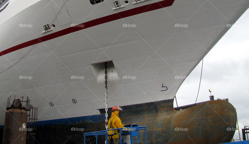 Shipyard work 