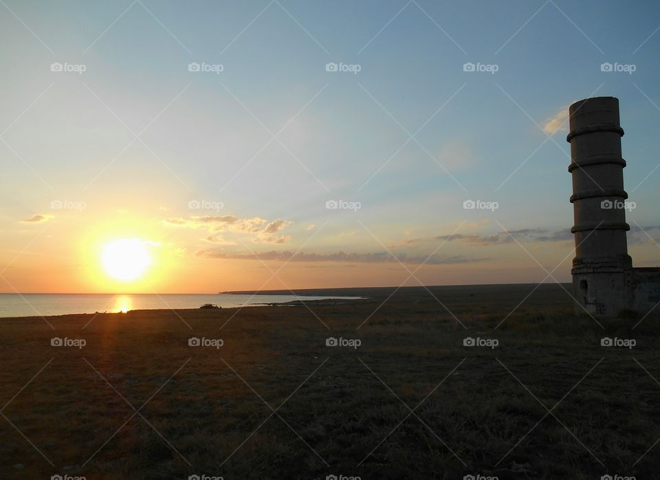 Sunset, Landscape, Beach, Dawn, Sea