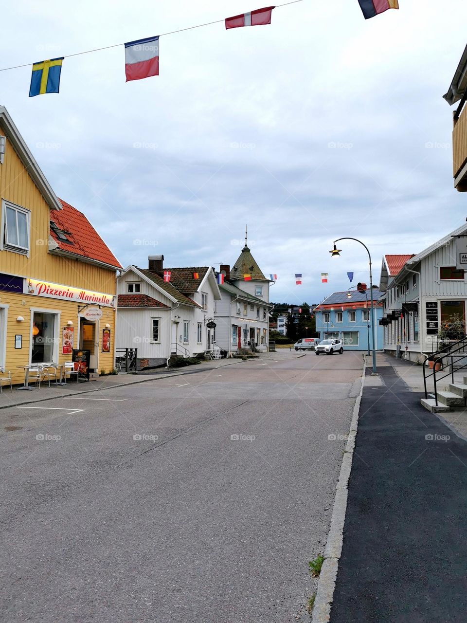 Swedish coastal town