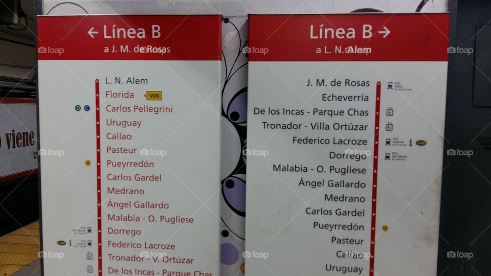 Line decision in the subway
