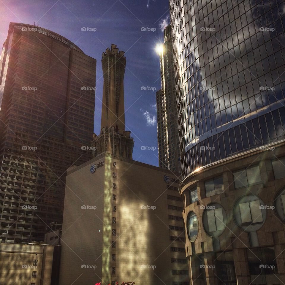 Downtown Los Angeles. 