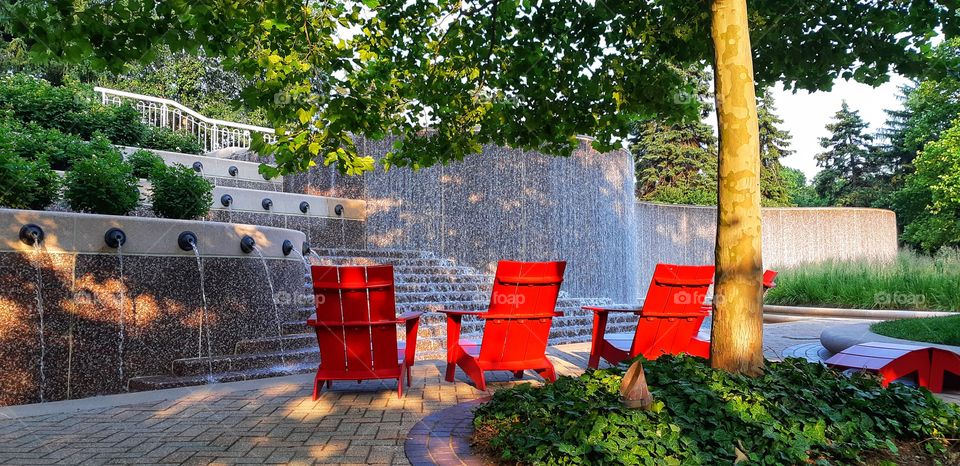 Enjoying by the water! Fun time!