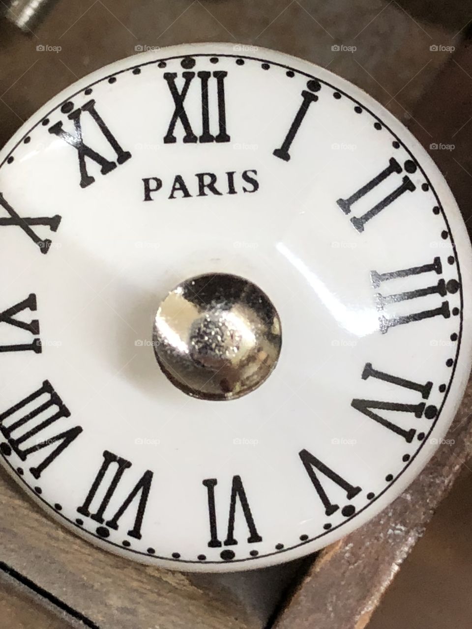 Paris clock drawer knobs 