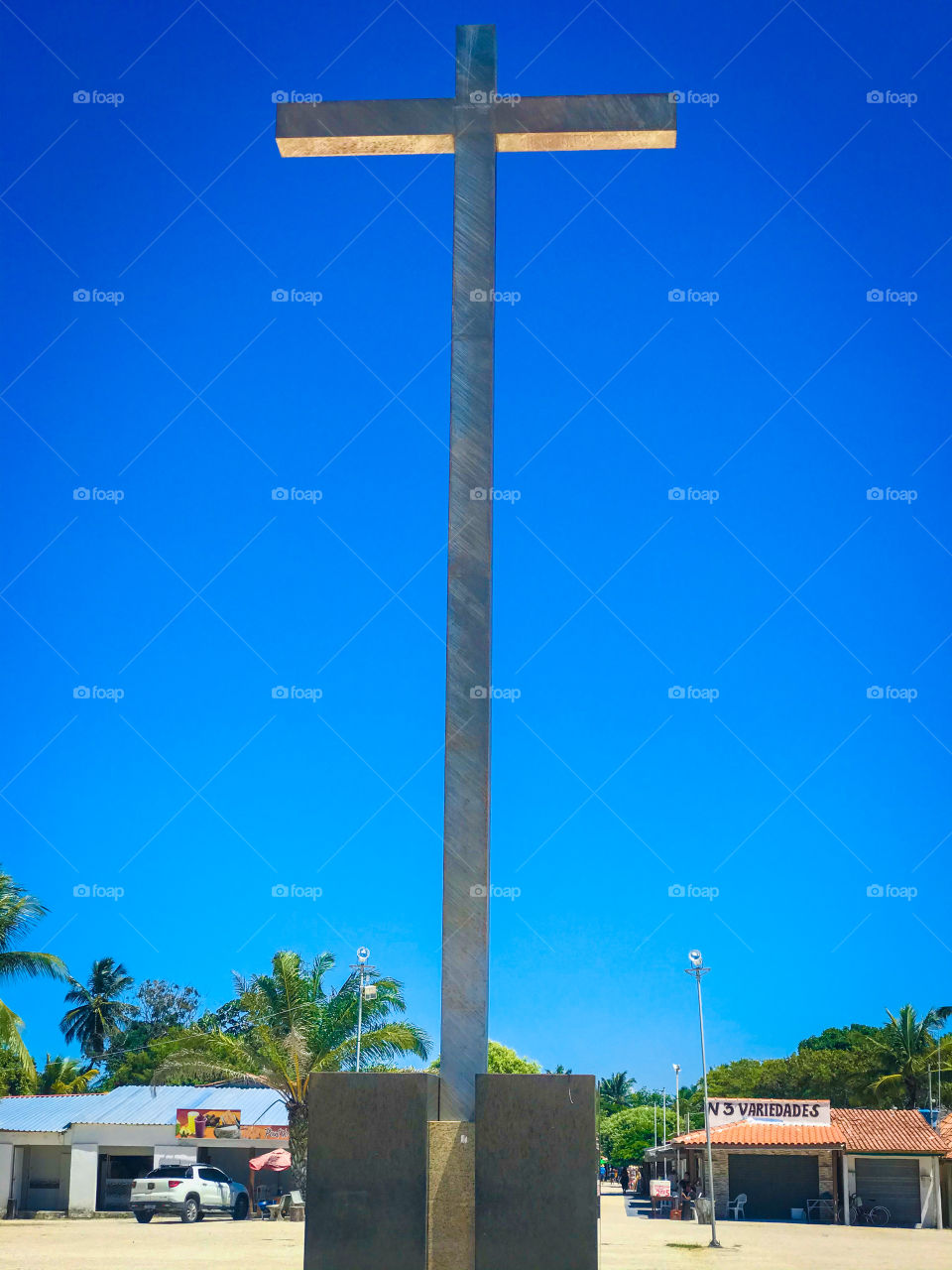 Place of a first mass in Brazil.  Red Crown Bahia Brazil!