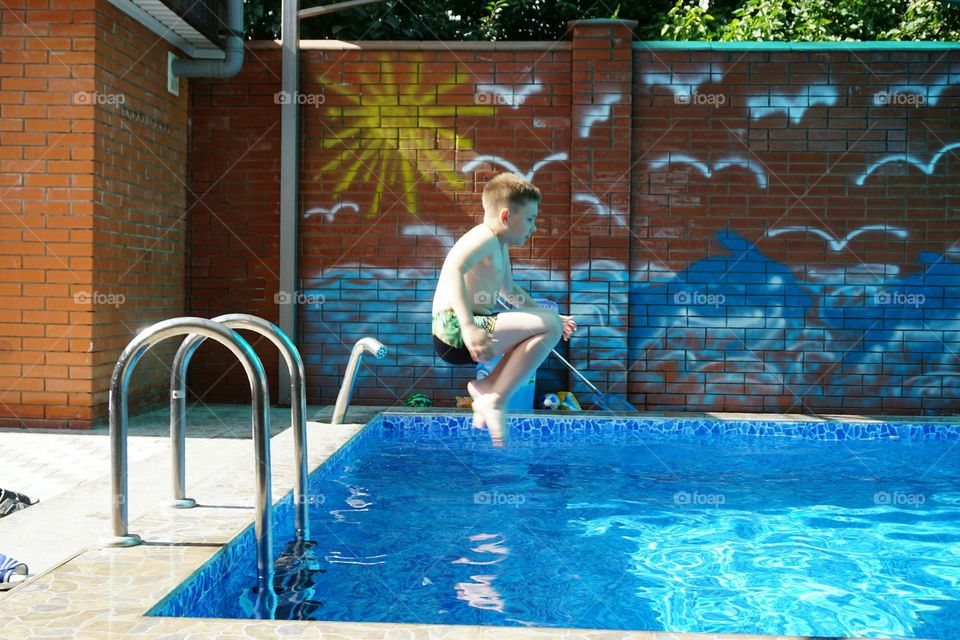 Dug Out Pool, Swimming, Swimming Pool, Poolside, Leisure