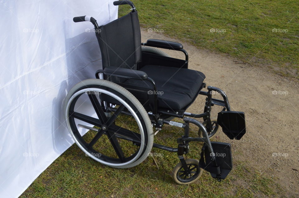 Wheelchair Waiting To Be Usef