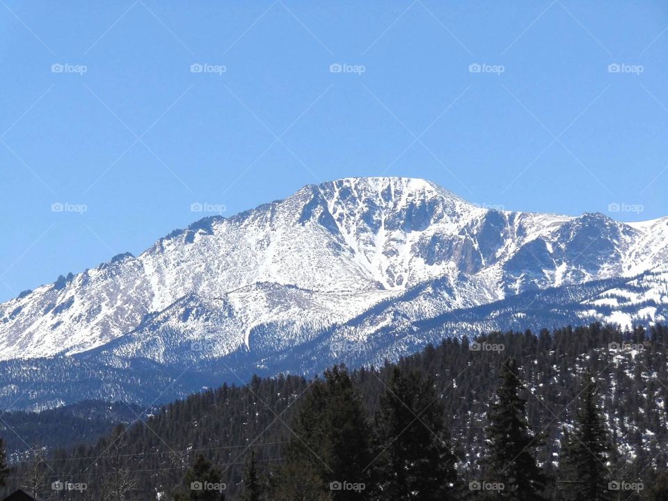 Beautiful pikes peak 