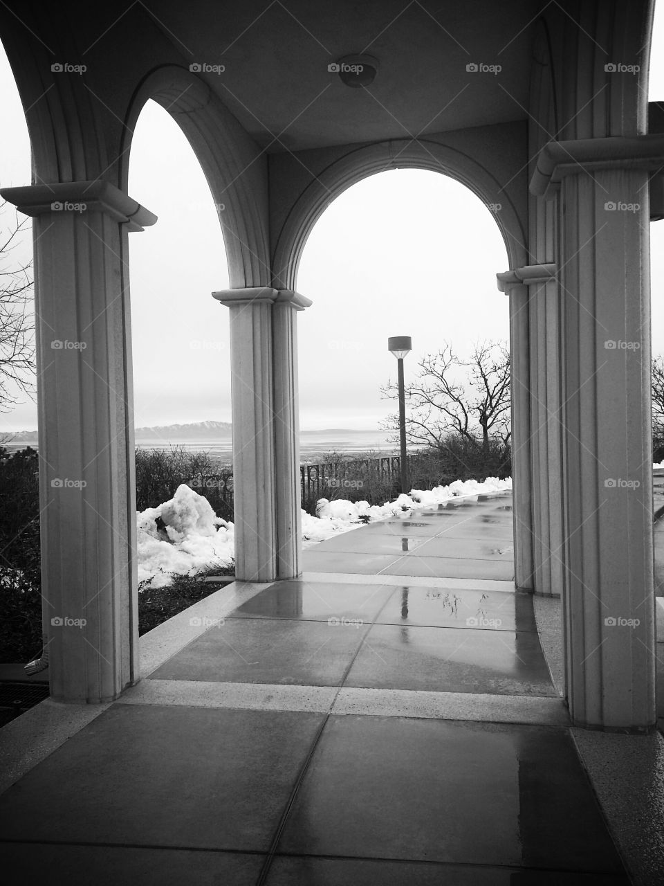 Bountiful Utah Temple skyline