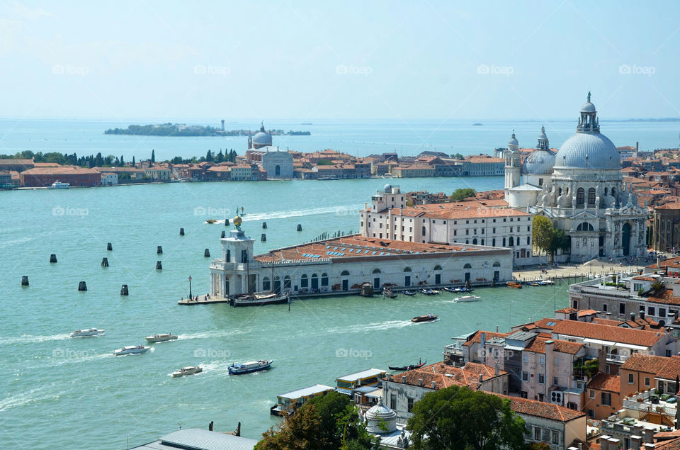 Stunning cityscape of Venice.