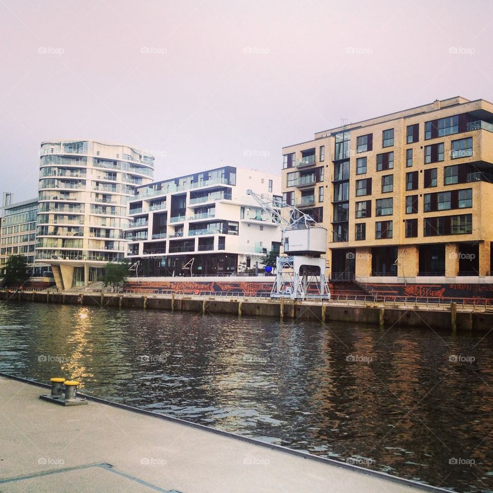 Hamburg harbour