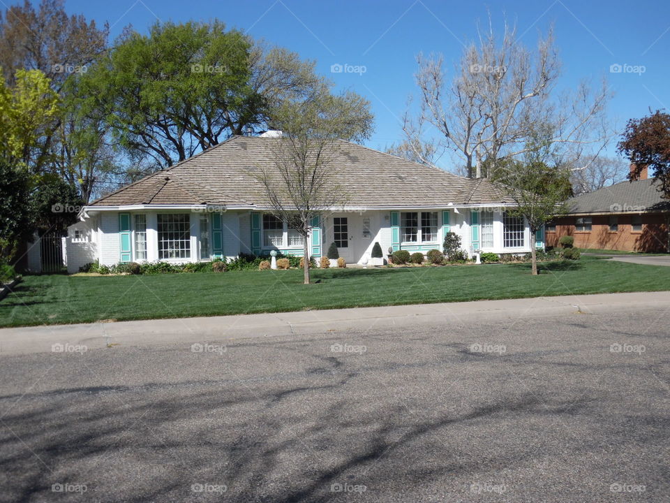 Neighborhood where I am painting