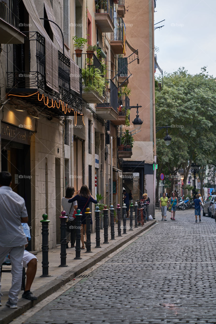 Barcelona street live