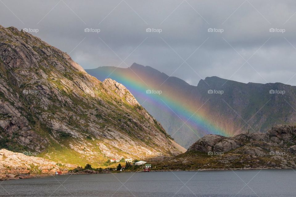Rainbow in Norway 