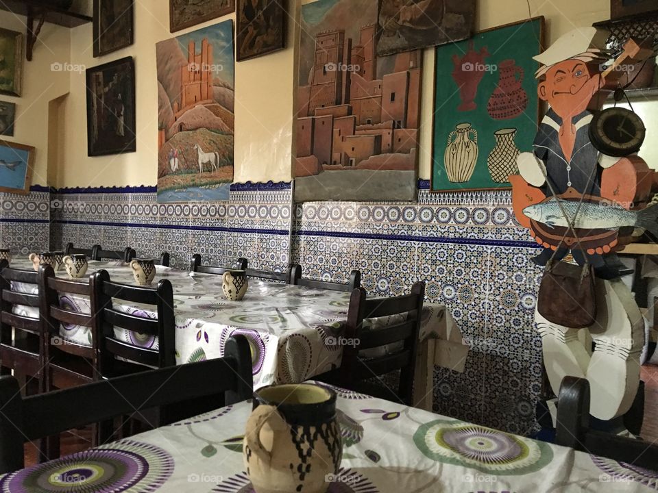 Wonderful restaurant in tangier