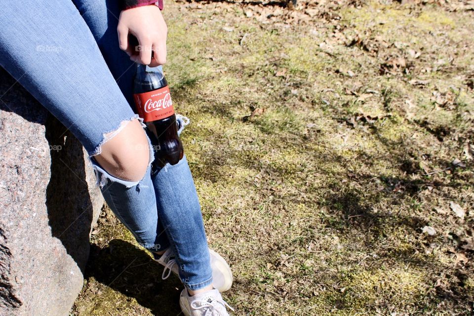 Coca Cola During a Hike 3