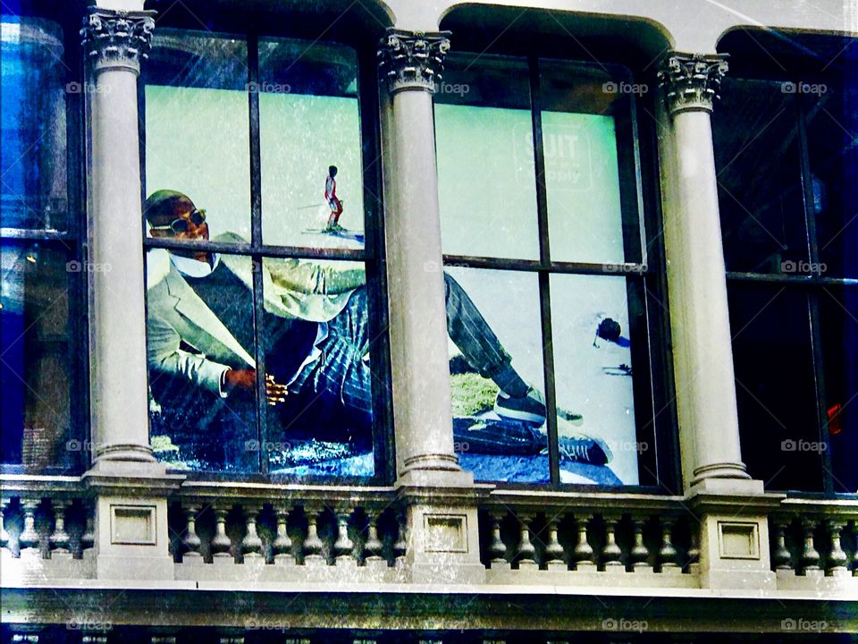 Window display in SOHO, New York City 