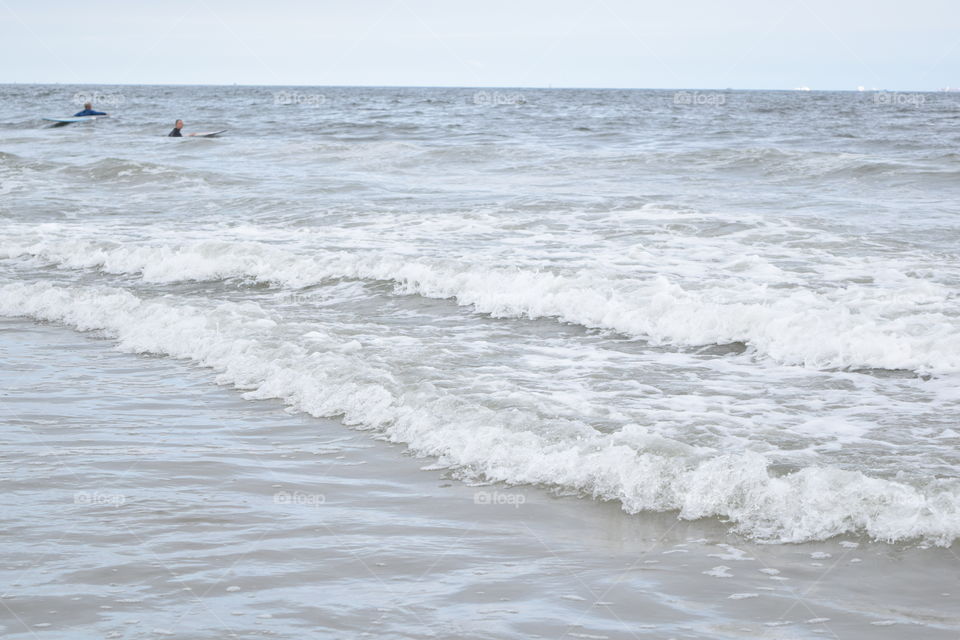 watching the waves