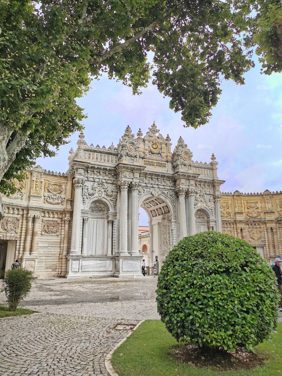 Dolmabahçe Palace Entrance, Istanbul, Turkey