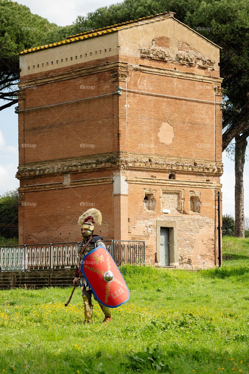Roman warrior