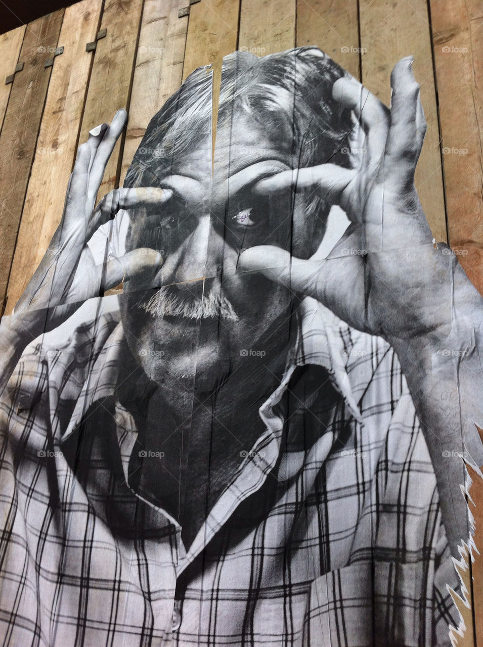 wall art man old by christianam