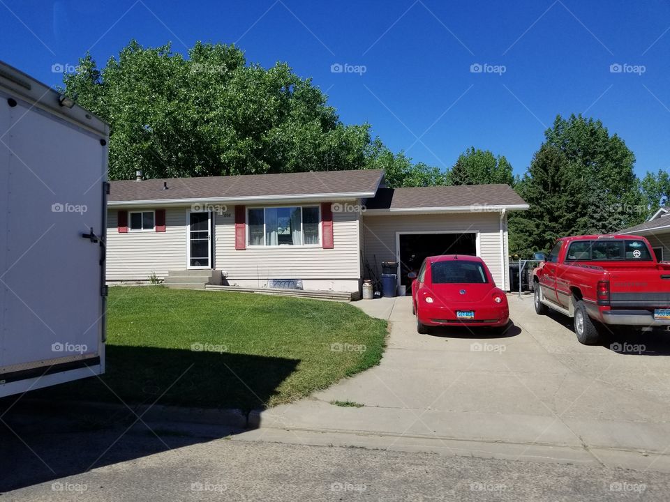 Home, No Person, Garage, Vehicle, Car