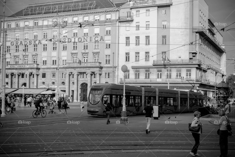 Ban Josip Jelacic square
