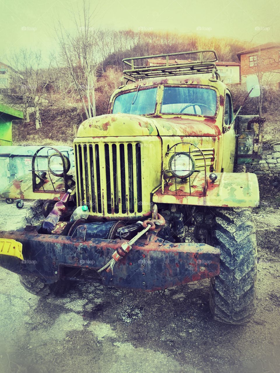 Old muscle truck 
