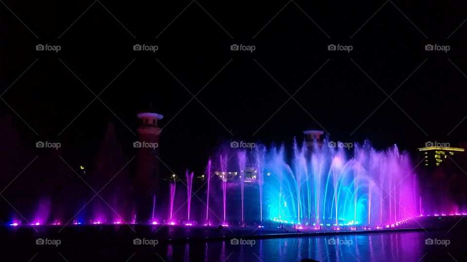 musical water show