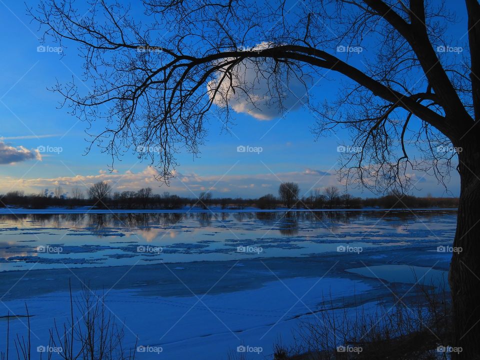 St Lawrence river Boucherville Québec