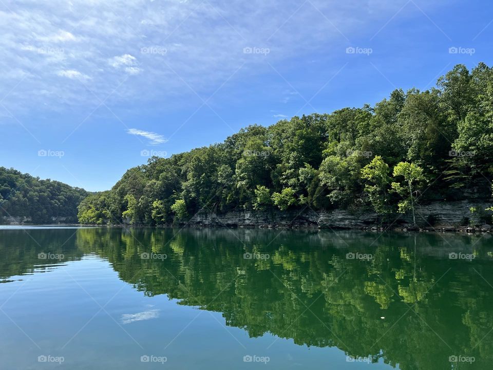 Beautiful day out on the boat