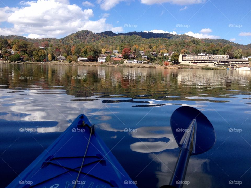 A pause in my paddling