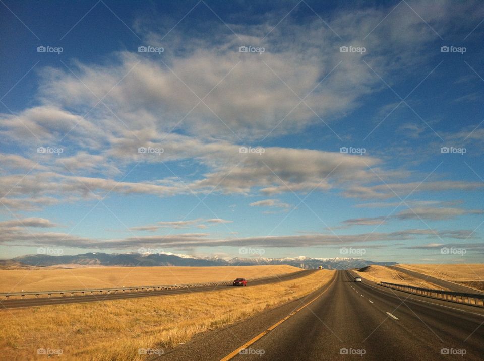 Big sky. Montana