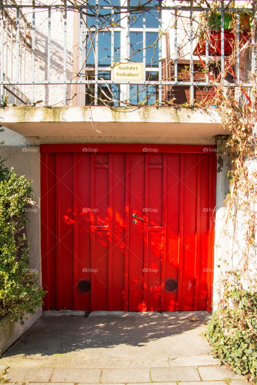 German garage door