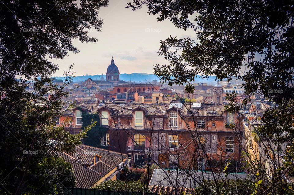 Cityscape view of rome, Italy