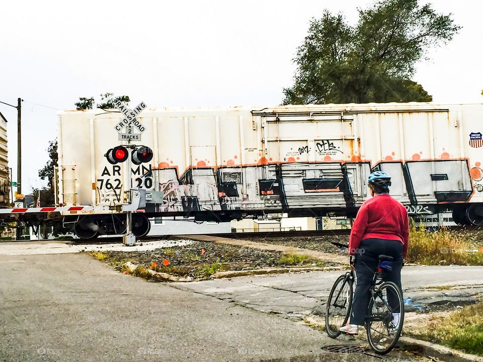 Just a Hiccup on the Bike Route... Then Keep on Biking! Fitness "train"ing