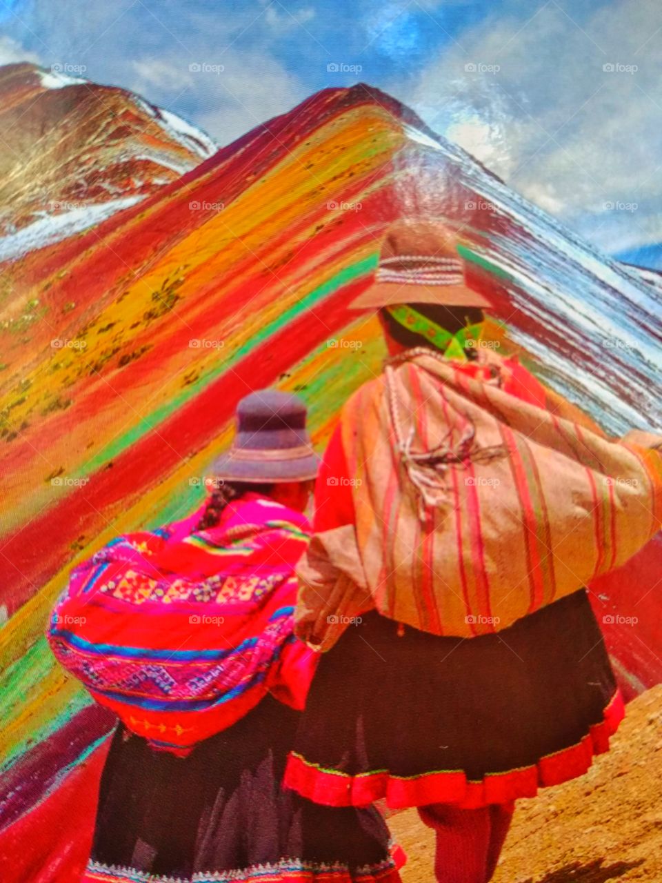 seven color mountain