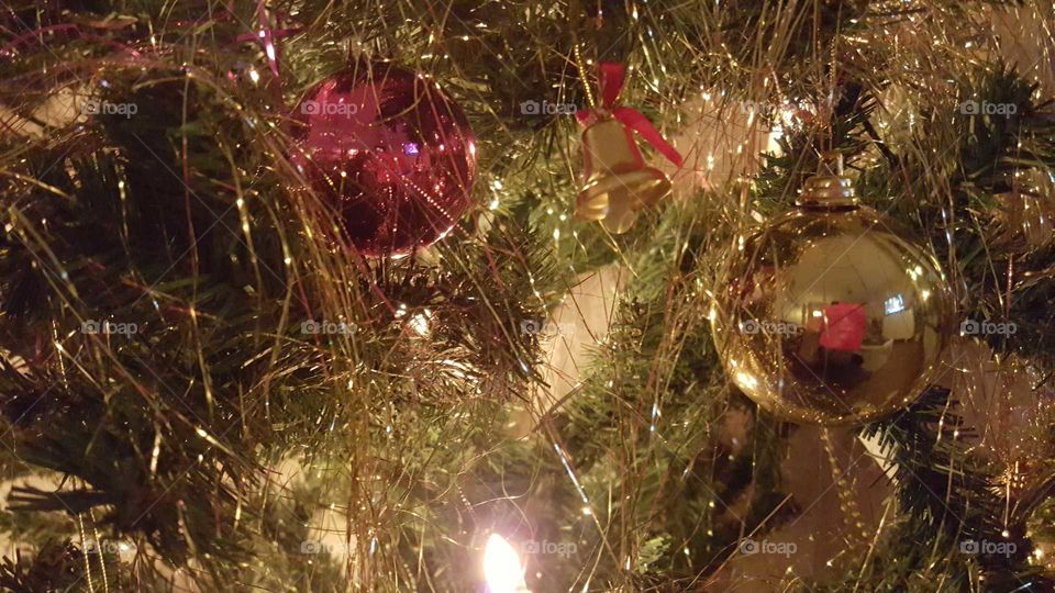 christmas tree and decoration