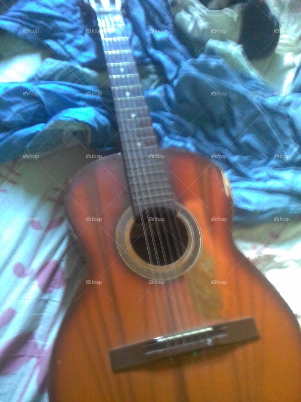 the Old guitar