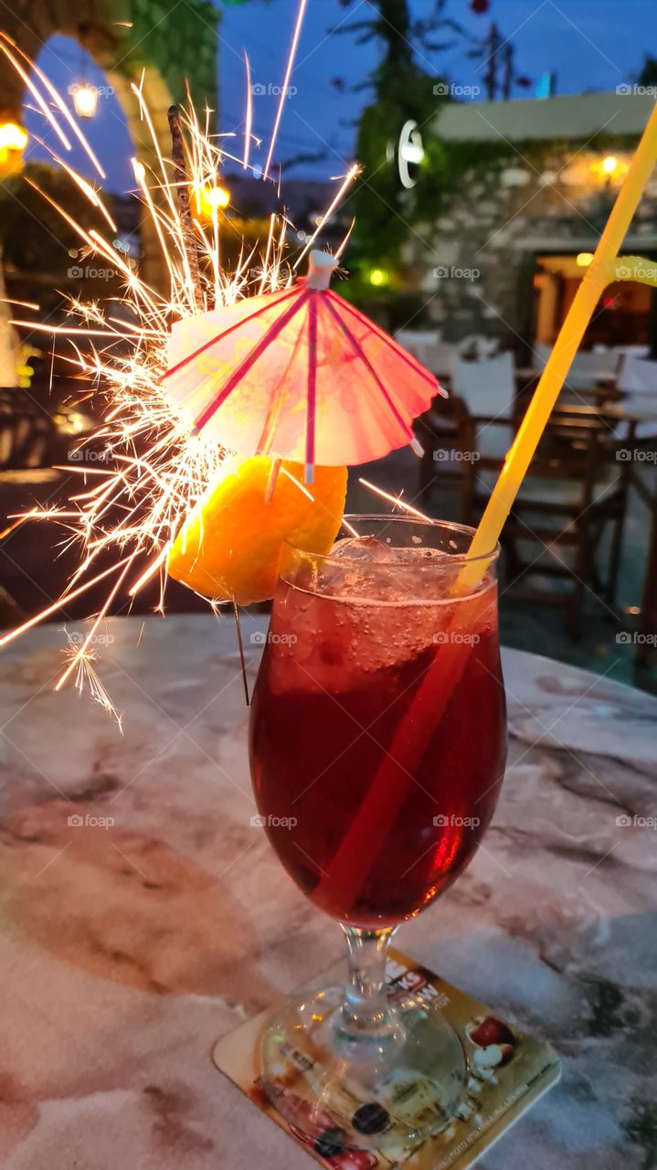 Sangria Sparkle