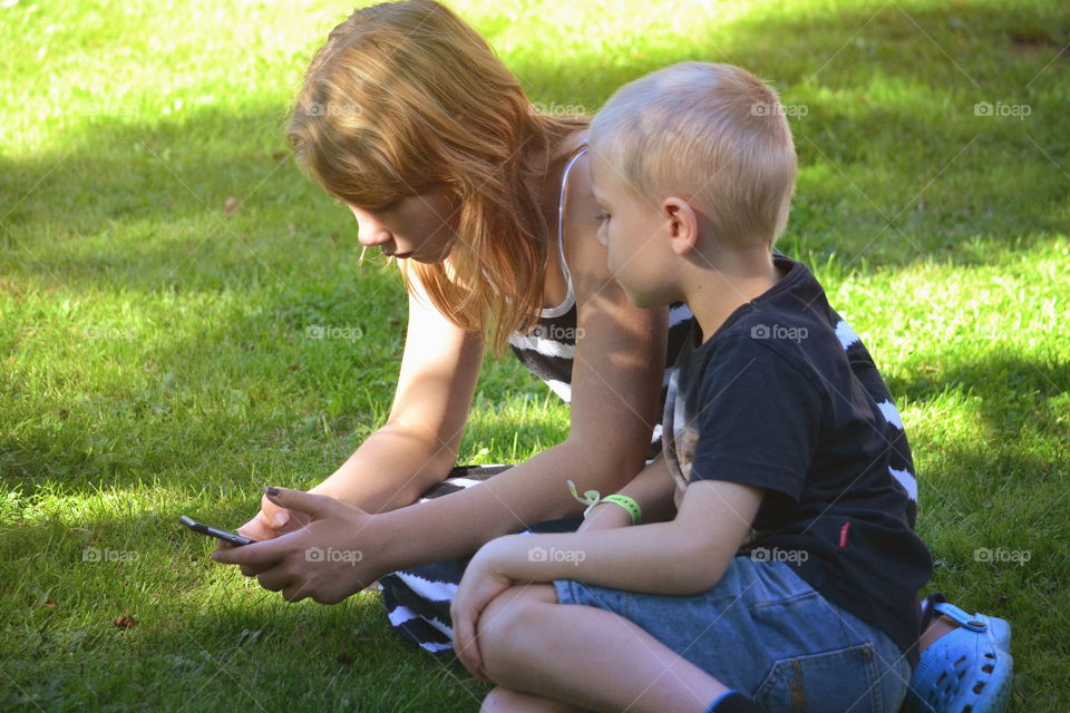 Child, Grass, Park, Girl, Summer